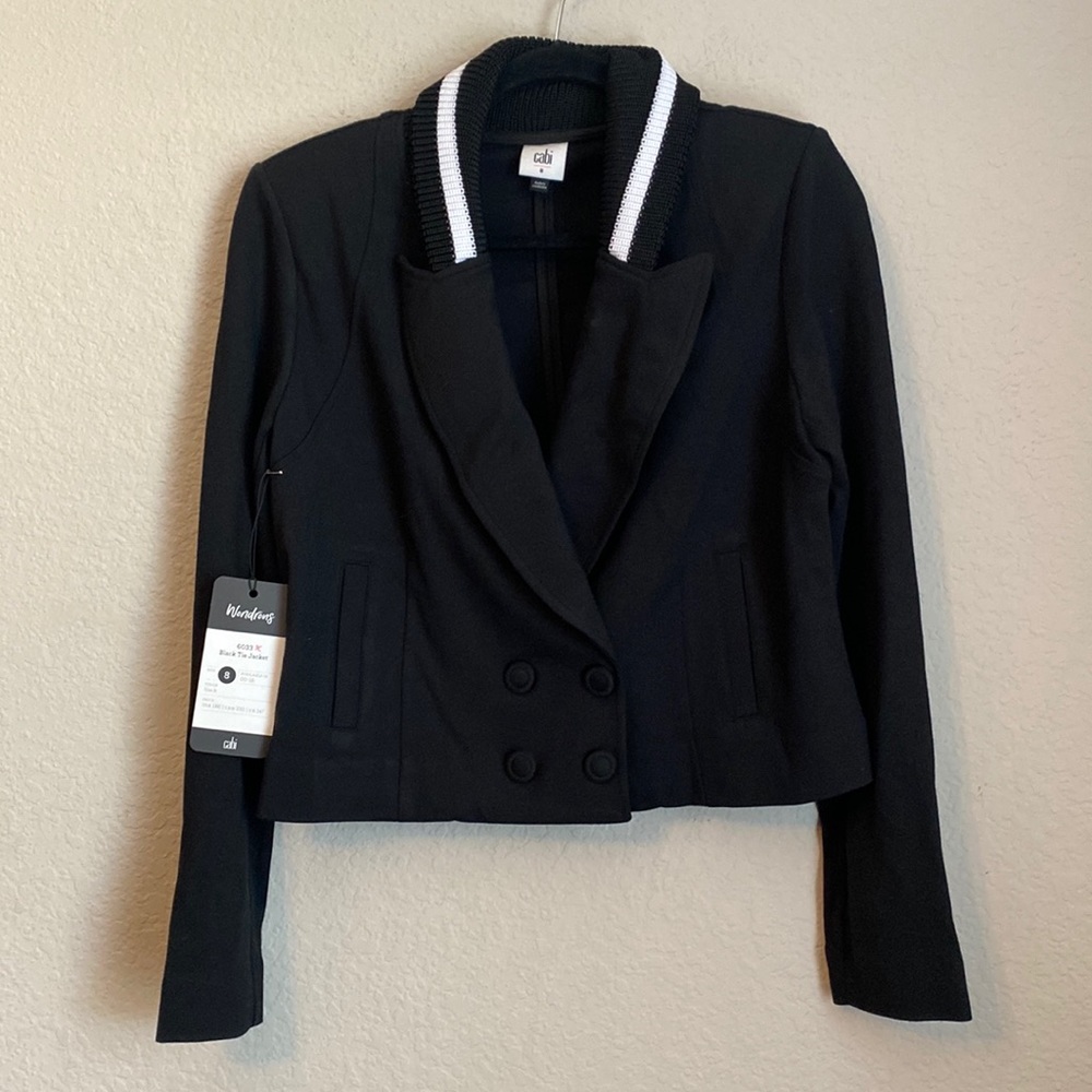 Cabi Black Tie Jacket size 8